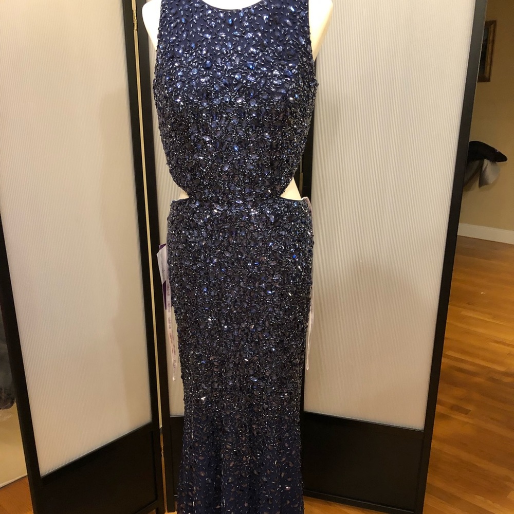 Jasz new size 14 Prom dress gown beaded evening